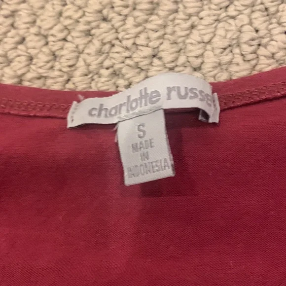 🌹Cute Crop Top Bundle - Very fun & Creative Looks! - Charlotte Russe • Blush - Picture 7 of 12